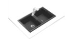Νεροχύτης STONE 90 C-TG 2B Dark Grey - Image 2