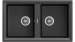 Νεροχύτης STONE 90 C-TG 2B Dark Grey