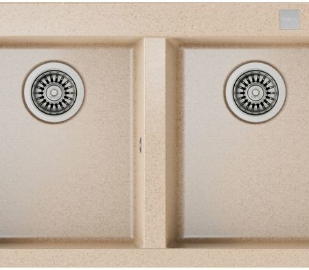 Νεροχύτης FORSQUARE 2B 790 TG Avena Beige