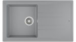 Νεροχύτης STONE 50 B-TG 1B 1D Metallic Grey