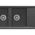 Νεροχύτης STONE 80 B-TG 2B 1D Dark Grey