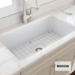 Νεροχύτης Ένθετος Υποκαθήμενος 81x48 BOCCHI Άσπρο Ματ