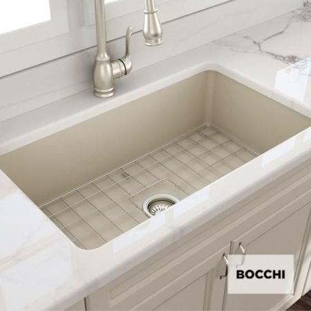 Νεροχύτης Ένθετος Υποκαθήμενος 81x48 BOCCHI JASMINE MATT