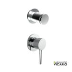 Εκτροπέας Εντοιχισμού 2 Εξόδων LA TORRE Χρωμέ