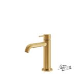 Μπαταρία Νιπτήρος+Βαλβίδα CLIC-CLAC ELLE 316 LA TORRE Inox PVD BRUSHED GOLD