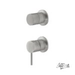 Μίκτης Εντοιχισμού Με Εκτροπέα ELLE 316 LA TORRE BRUSHED Inox