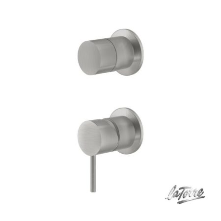 Μίκτης Εντοιχισμού Με Εκτροπέα ELLE 316 LA TORRE BRUSHED Inox