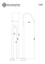 5cm EURORAMA Μαύρο BRUSHED