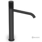 Μπαταρία Νιπτήρος Υψηλή CLIC-CLAC ELETTA TECNO EURORAMA Μαύρο Ματ