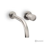 Μπαταρία Νιπτήρος Τοίχου ELETTA TECNO EURORAMA Inox