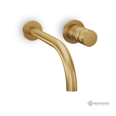 Μπαταρία ΝιπτήροςΤοίχου ELETTA CHESTER EURORAMA BRUSHED GOLD