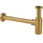 Σιφώνι Νιπτήρος MINIMAL EURORAMA BRUSHED GOLD