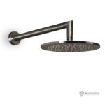 Βραχίονας Τοίχου Στρόγγυλος 35 εκ. EURORAMA Μαύρο BRUSHED