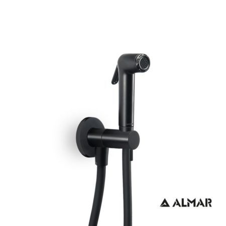 Διακόπτης 1 Εξόδου (FLUSH I) Για Κρεμαστή Λεκάνη & ΛΕΚ.Υψηλής Πίεσης Μαύρο Ματ