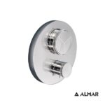 Εξωτερικό Τμήμα Μίκτη Εντοιχισμού 3 Εξόδου''PUSH'' ALMAR Χρωμέ