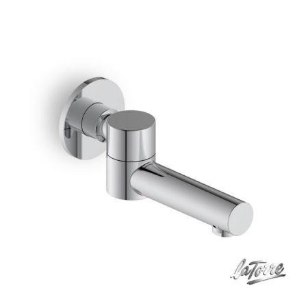 Στόμιο Περιστρεφόμενο Επίτοιχο 10cm Χρωμέ