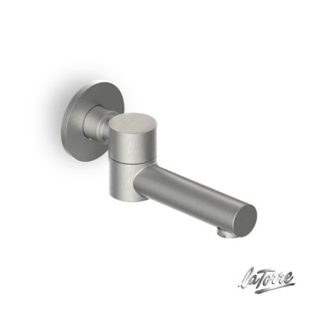 Στόμιο Περιστρεφόμενο Επίτοιχο 10cm Inox