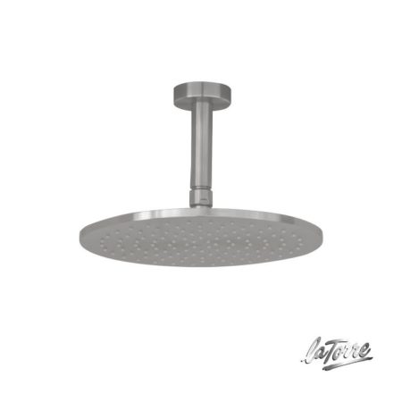 Βραχίονας Οροφής Στρόγγυλος 10εκ. AISI316 BRUSHED Inox