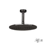 Βραχίονας Οροφής Στρόγγυλος 10εκ. AISI316 Inox PVD BLACK BRUSHED