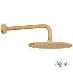 Βραχίονας Τοίχου Στρόγγυλος 35εκ. AISI316 Inox PVD BRUSHED GOLD