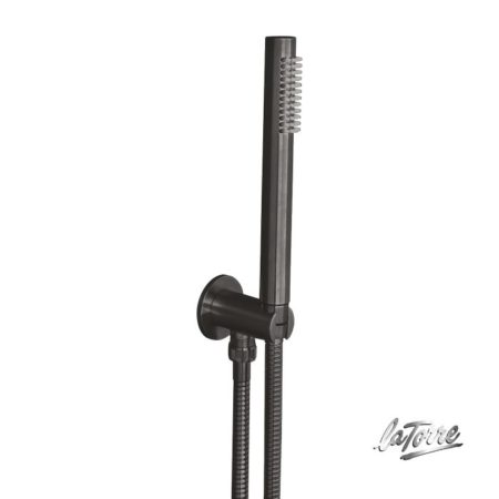 Τηλέφωνο Κυλινδρικό AISI316 Inox PVD BLACK BRUSHED