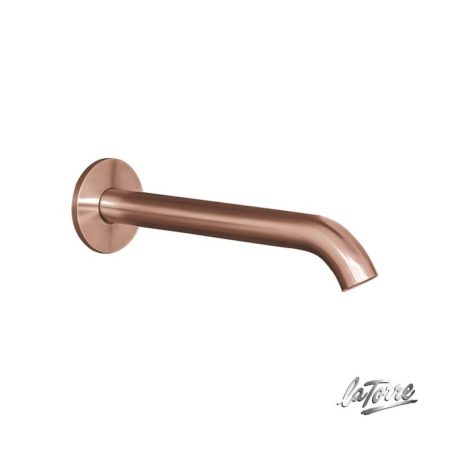 Στόμιο Επίτοιχο max.18cm AISI316 Inox PVD ROSE-GOLD