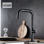 Μπαταρία Νεροχύτου EVA VICARIO Μαύρο Ματ - Image 3