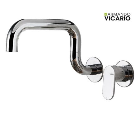 Μπαταρία Νεροχύτου Τοίχου LAUNDRY VICARIO Χρωμέ