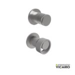 Μίκτης Εντοιχισμού 1 Εξόδου HALO VICARIO Inox - Image 2