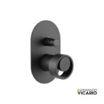 Μίκτης Εντοιχισμού Με Εκτροπέα HALO VICARIO Μαύρο Ματ