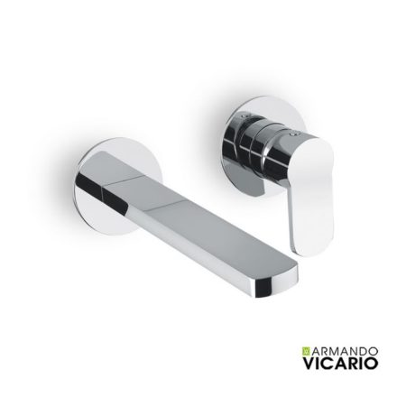 Μπαταρία Νιπτήρος Τοίχου GLAM VICARIO Χρωμέ