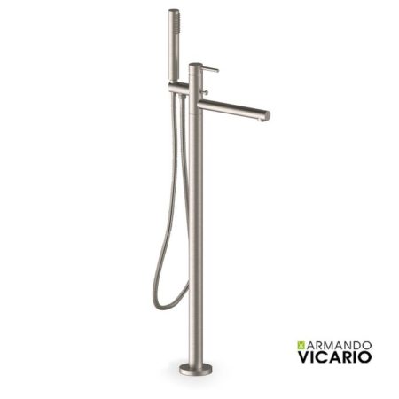 Μπαταρία Λουτρού Επιδαπέδια CYRCUS VICARIO Inox
