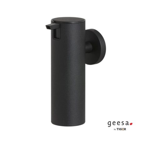 Διανομέας ΕπίτοιχοΣ 125ml TIGER GEESA Inox Μαύρο Ματ