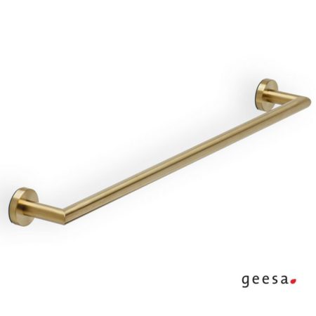 Πετσετοκρεμάστρα Σταθερή 60cm NEMOX GEESA BRUSHED GOLD