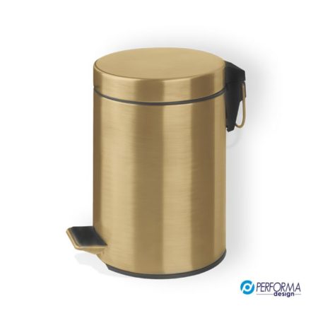 Χαρτοδοχείο Επιδαπέδιο 3L WISH PERFORMA BRUSHED GOLD