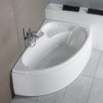 DOVE CRN Μπανιέρα 1550X950 LEFT - Image 2