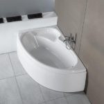 DOVE CRN Μπανιέρα 1550X950 RIGHT