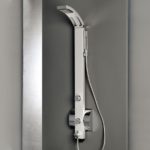 Στήλη Ντουζ IDEA Με Μίκτη ΚΑΙ Στόμιο ALU SATIN