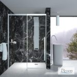 SLIDER SMOOTH 137-141 H.200 DEVON CLEAN-GLASS