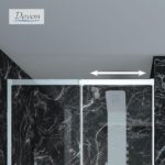 SLIDER SMOOTH 157-161 H.200 DEVON CLEAN-GLASS - Image 2