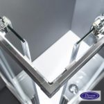 C.ENTRY DEVON FLOW 100x90 (97-99 x 87-89 εκ.) CLEAN-GLASS - Image 2