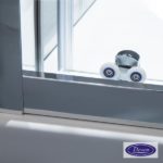 C.ENTRY DEVON FLOW 100x90 (97-99 x 87-89 εκ.) CLEAN-GLASS - Image 4