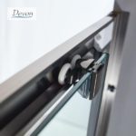 SLIDER 120 (117-121) DEVON NOXX CLEAN-GLASS PVD Inox BLACK BRUSHED - Image 2