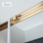 SLIDER 140 (137-141) DEVON NOXX CLEAN-GLASS PVD Inox BRONZE BRUSHED - Image 2