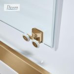 SLIDER 160 (157-161) DEVON NOXX CLEAN-GLASS PVD Inox BRONZE BRUSHED - Image 3