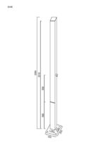 Στήλη Ντουζ DIKE ICOS Επιδαπέδια Ύψος 208 εκ. Inox - Image 5