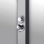 Στήλη Ντουζ NEDA MIX Με Μίκτη ICOS Επιδαπέδια Ύψος 210 εκ. Inox - Image 4