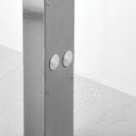 Στήλη Ντουζ NEDA MIX Με Μίκτη ICOS Επιδαπέδια Ύψος 210 εκ. Inox - Image 5