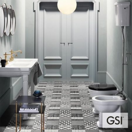 Κομπλέ Λεκάνη Υψηλής ΠίεσηςΚ Σ CLASSIC+ΚΑΖ.Υ Κ+MHX+ΚΑΛ.MS87C Μαύρο S C