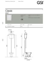 Κομπλέ Λεκάνη Υψηλής ΠίεσηςΚ Σ CLASSIC 54+ΚΑΛ. MS87C Μαύρο S C GSI - Image 5